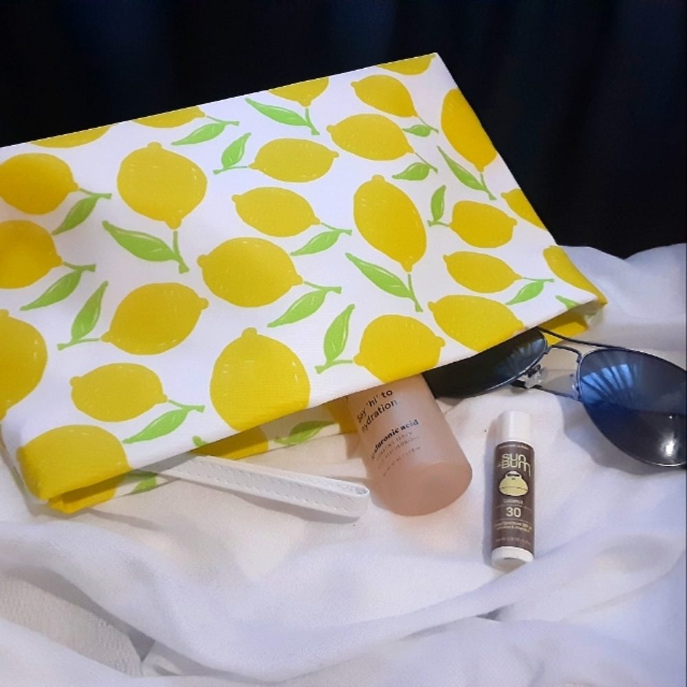 Lemon beach/makeup bag - Picture 2 of 4